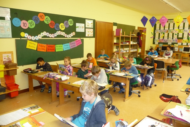Die Lesejause der 2b Klasse