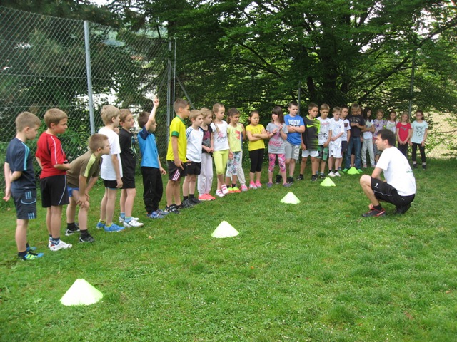Eine „Bewegte Stunde“ der 3b Klasse