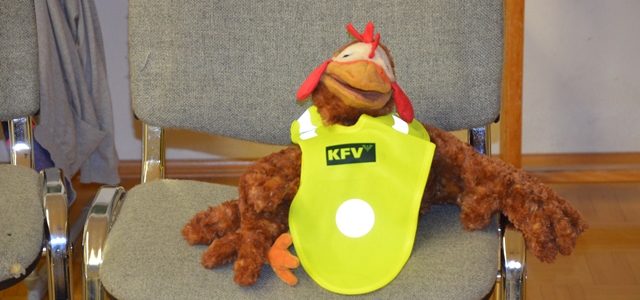 „Glühwürmchen“ vom KfV für die Kinder der 1. Klassen