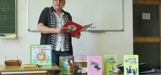 Eine Lesung von Frau Monika Krautgartner für alle Volksschulkinder